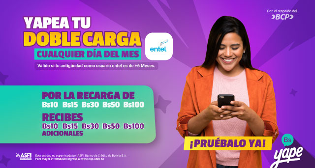 doble caarga entel