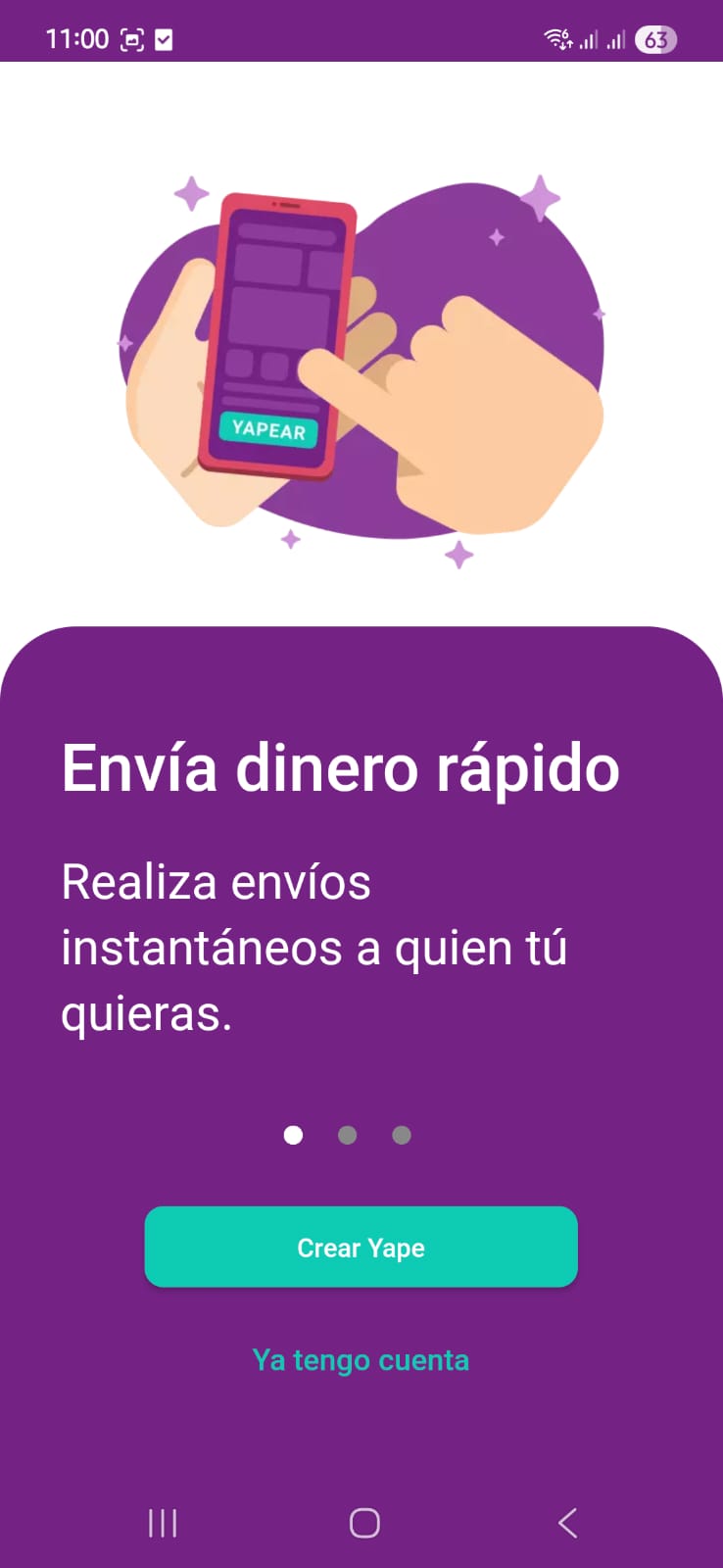 pasos acceder yape