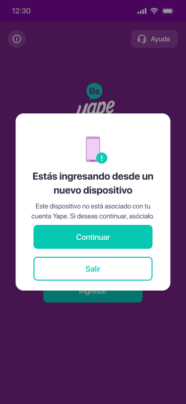 pasos acceder yape