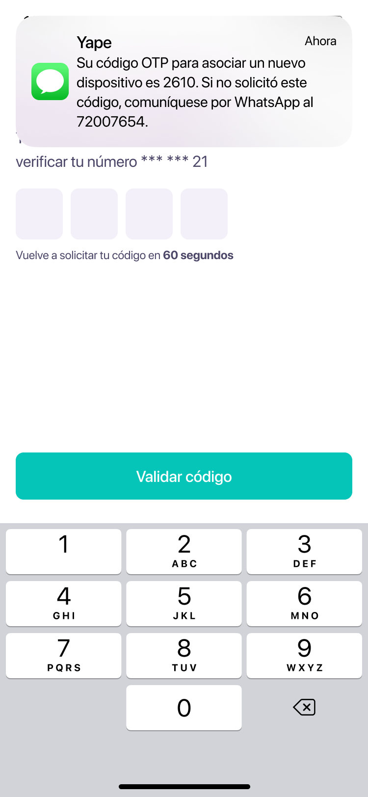 pasos acceder yape